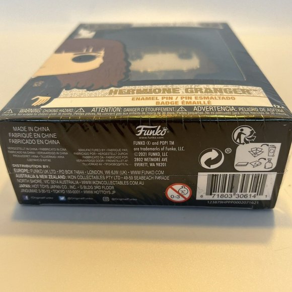 Funko Pop Harry Potter Pins NIB Set Of 3 Hermione Dumbledore Hedwig - Picture 8 of 9